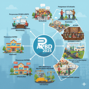 ilustrasi anggaran daerah 2025